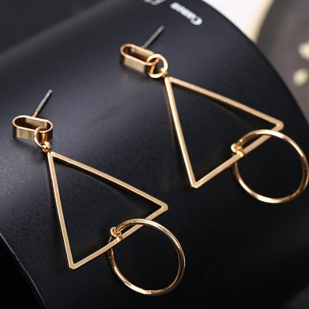NEW geommetric earrings - Picture 3 of 5